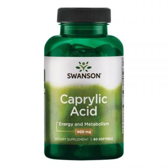 Caprylic Acid 600mg - 60 soft