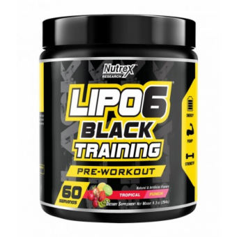 Lipo-6 Black Training - 60serv Tropical Punch