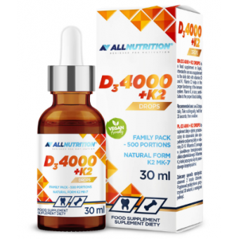 D3 4000drops K2 - 30ml