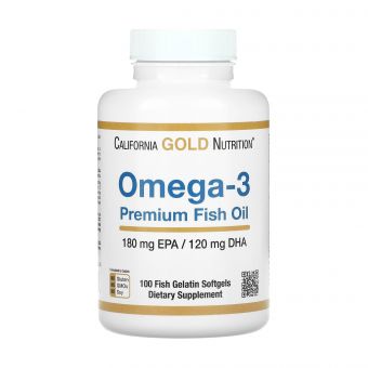 Omega-3 Premium Fish Oil 180mg - 100 softgels