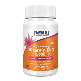 VIT D-3 10,000 IU - 240 sgels