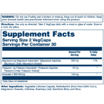 Magnesium & Potassium Asporotate - 60 vcaps