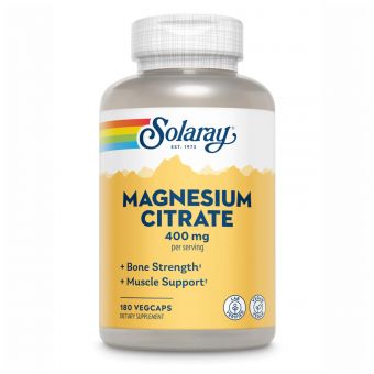 Magnesium Citrate 400mg - 180 vcaps