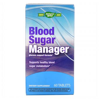 Blood Sugar Manager - 60 tabs