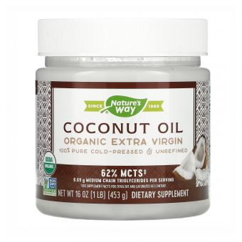 Organic Extra Virgin Coconut Oil - 16 oz