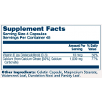 Calcium w/ D3 Citrate 1000mg - 90 caps