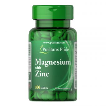 Magnesium with Zinc - 100 tabs