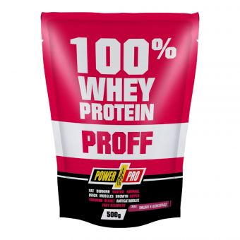 100% Whey Protein Proff - 500g Chocolate Cherry