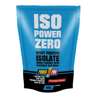 ISO Power Zero - 500g Strawberry With Cream