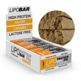 Lipobar - 20x50g Salted caramel