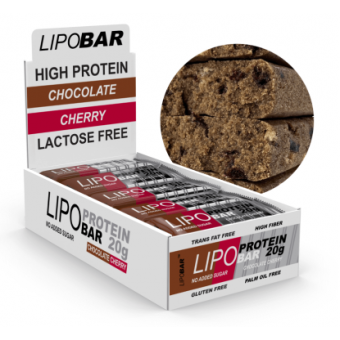 Lipobar - 20x50g Chocolate Cherry