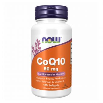 CoQ10 50mg + Vit E - 100 sgels