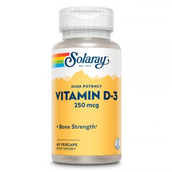 Super Strength Vitamin D-3 250mcg - 60 vcaps