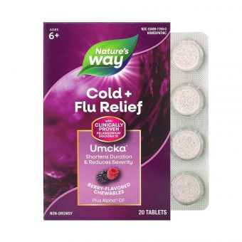 Umcka Cold & Flu Berry - 20 chew tabs (До 12.24)