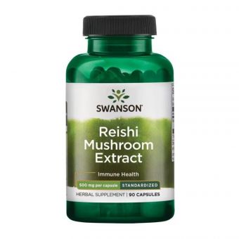 Reishi Mushroom Extract Standardized 500mg - 90 caps