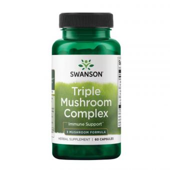 Triple Mushroom Complex 3 Mushroom Formula - 60 caps