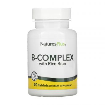 B-Complex with Rice Bran - 90 tabs