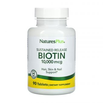 Biotin 10000 mcg - 90 tabs