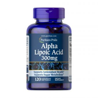 Alpha Lipoic Acid 300 mg - 120 softgels