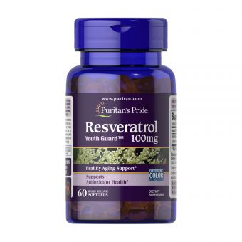 Resveratrol 100 mg - 60 softgels