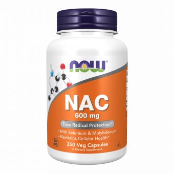 Nac-Acetyl Cysteine 600mg - 250 vcaps