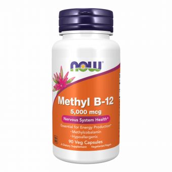 Methyl B-12 5,000mcg - 90 vcaps