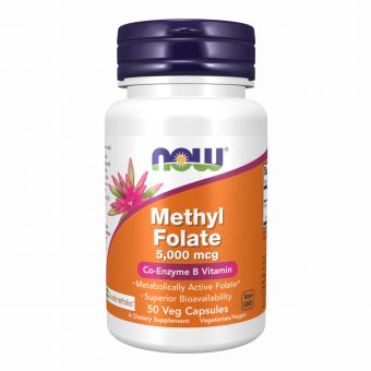 Methyl Folate 5000 mcg - 50 vcaps