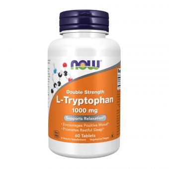 L-Tryptophan Double Strength 1000mg - 60 tabs