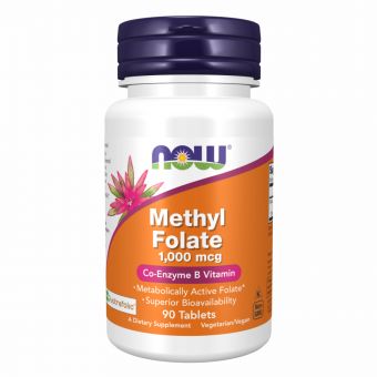 Methyl Folate 1000mcg - 90 tabs