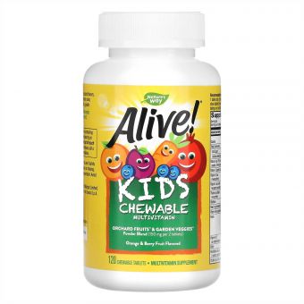 Kids Chewable Multivitamin - 120 tabs Orange and Berry