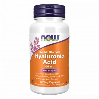 Hyaluronic Acid 100mg 2X Plus - 60 vcaps