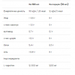 L-Carnitine Concentrate - 500 ml Tropical fruit