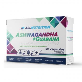 Ashwagandha 300mg + Guarana - 30caps