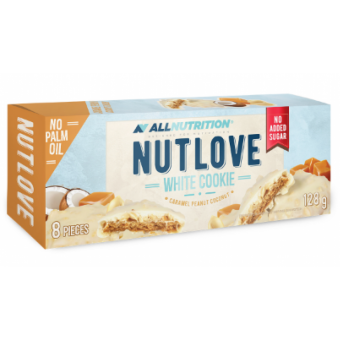 Nutlove -128g White Cookie Caramel Peanut Coconut