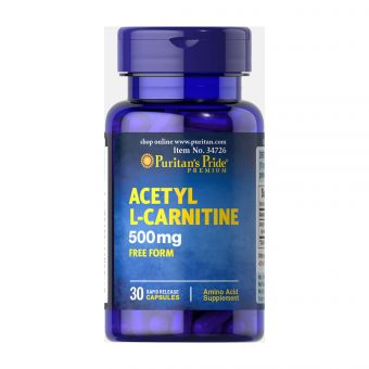 Acetyl L-Carnitine 500mg - 30caps