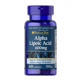 Alpha Lipoic 600mg - 60 caps