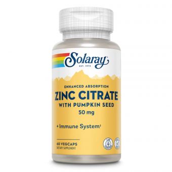 Zinc Citrate 50mg - 60 vcaps