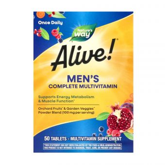 Men's Complete Multivitamin - 50 tabs 