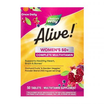 Women's 50+ Complete Multivitamin - 50 tabs