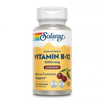 Vitamin B-12 5000mcg - 30 lozenges Natural Cherry