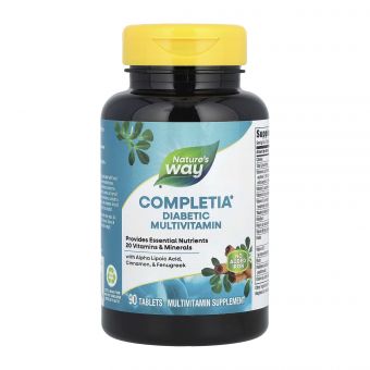 Completia Diabetic (Iron-Free) - 90 tabs