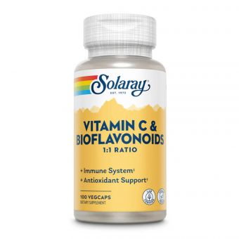 Vitamin C & Bioflavonoids 1:1 500mg - 100 vcaps