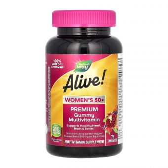 Women's 50+ Premium Gummies Multivitamin - 75 gummies