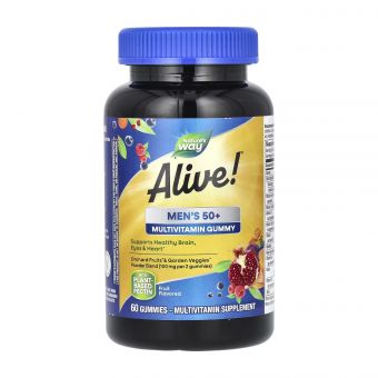 Alive!® Men's 50+ Multi Gummy - 60 gummies