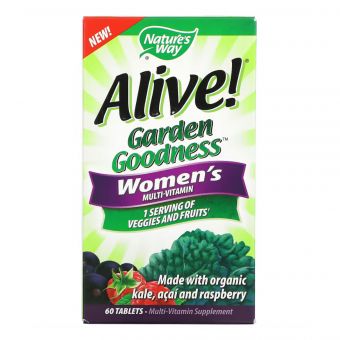 Alive Organic Garden Goodness Women - 60 tabs