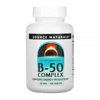 Vitamin B-50 Complex 50mg - 100 tabs