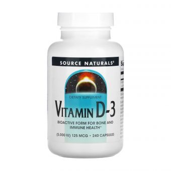 Vitamin D-3 5000 IU - 240 caps