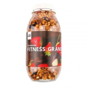 Fitness Granola - 450g Strawberry with Protein