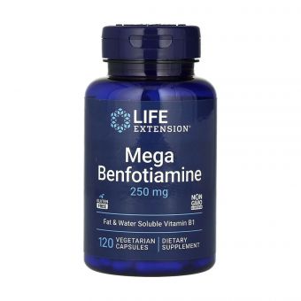 Mega Benfotiamine 250 mg - 120 vcaps