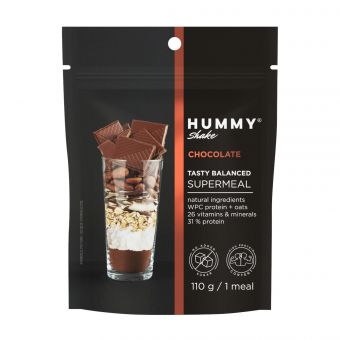 Hummy Shake Tasty Balanced Supermeal - 110g Chocolate